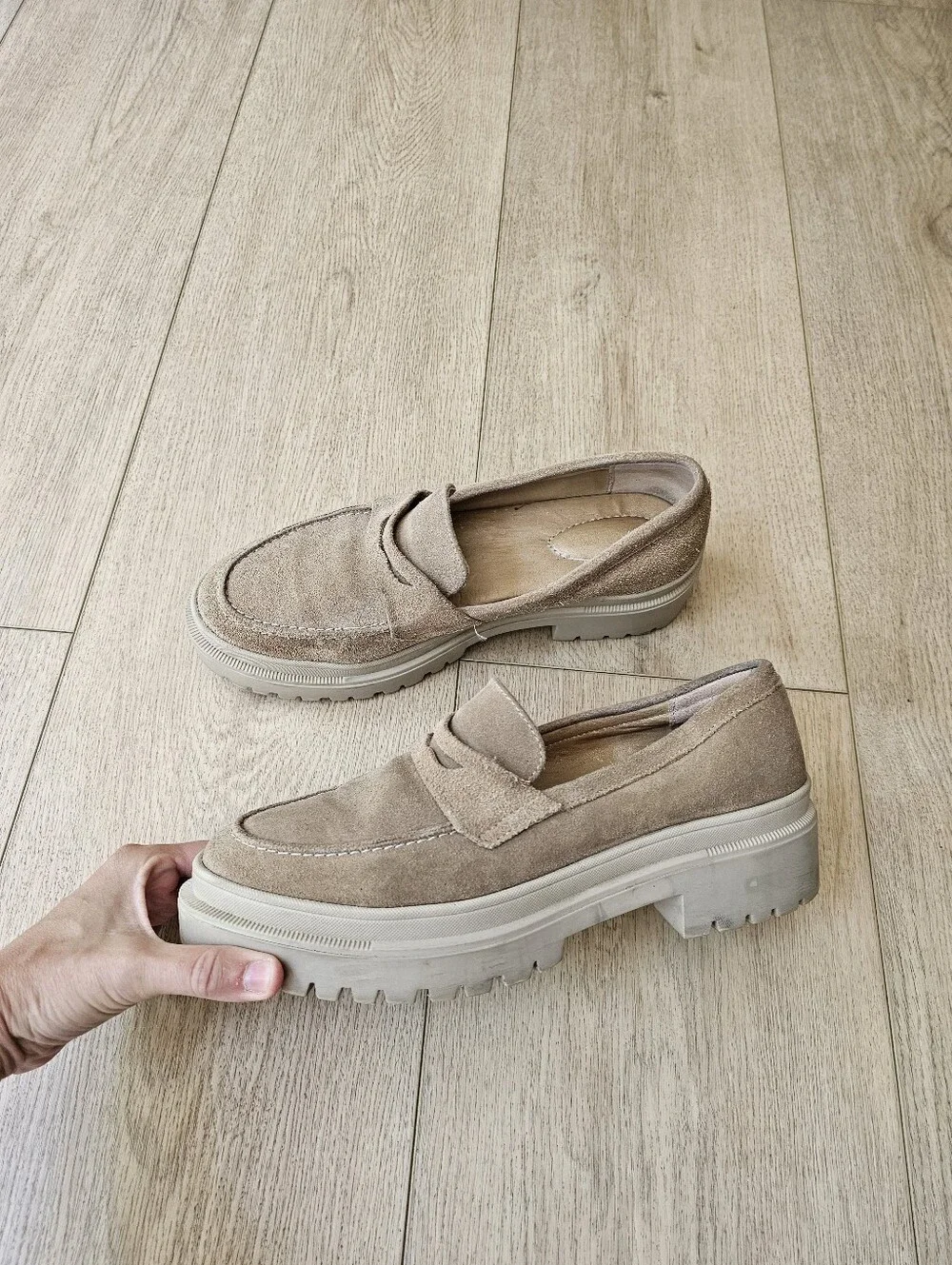 PATINA Portland Leather Chunky Academia Loafers